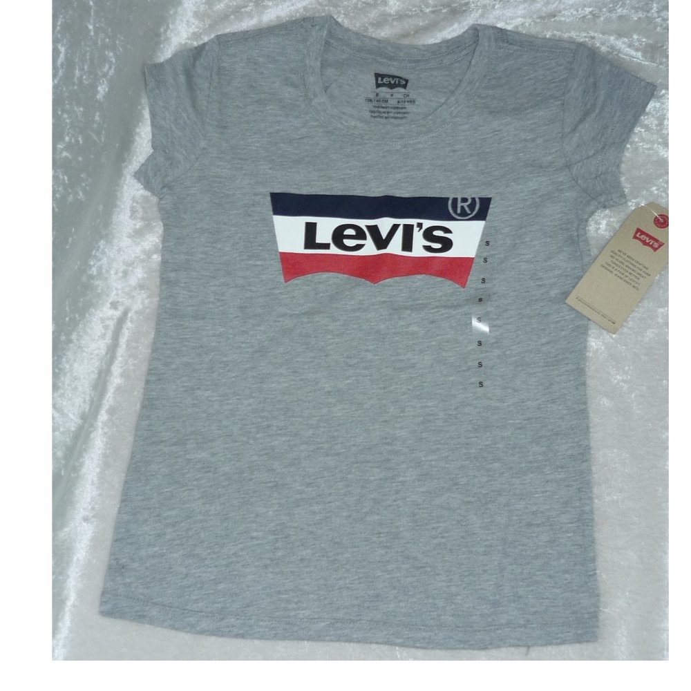 Girls Levi's Logo Graphic Short Sleeve T-Shirt size S, M, L, XL NEW